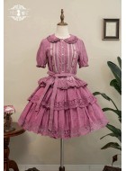 Miss Point Forest Waltz Short Sleeve Blouse(Reservation/5 Colours/Full Payment Without Shipping)